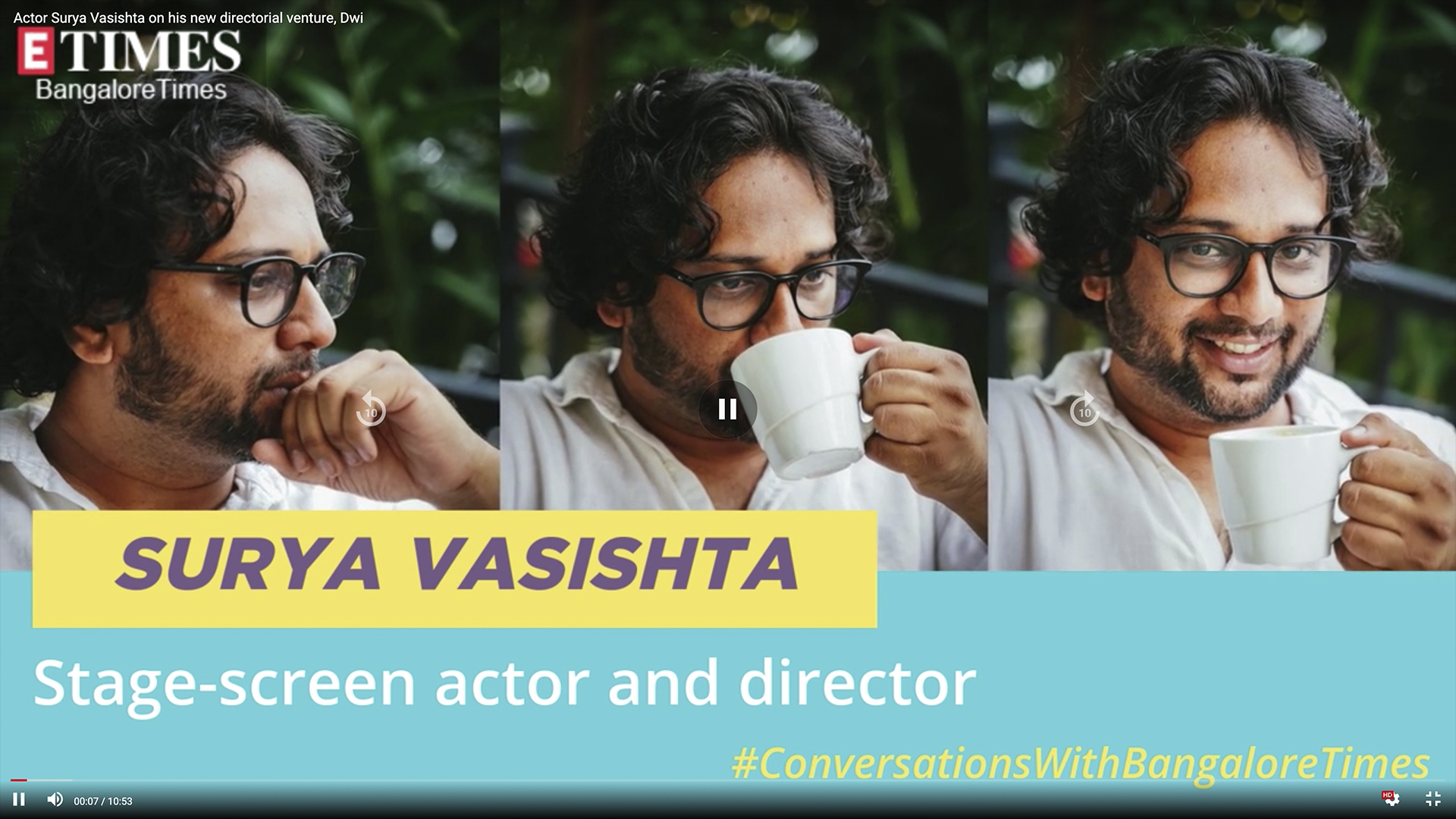 Surya Vasishta on his New Directorial Venture – Dwi