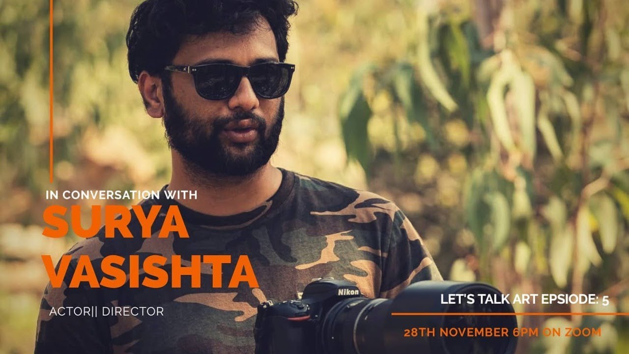 Bangalore Little Theatre’s ‘Let’s Talk Art’ with Surya Vasishta